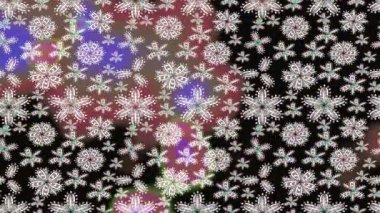 Renkli unsurlarla hareketli arka plan görüntüleri. Suluboya desenli el çizimi kelebekler. Hoş renklerde illüstrasyon. Kusursuz. Döngü.