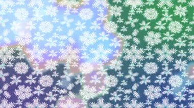 Renkli unsurlarla hareketli arka plan görüntüleri. Suluboya desenli el çizimi kelebekler. Hoş renklerde illüstrasyon. Kusursuz. Döngü.