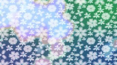 Renkli unsurlarla hareketli arka plan görüntüleri. Suluboya desenli el çizimi kelebekler. Hoş renklerde illüstrasyon. Kusursuz. Döngü.