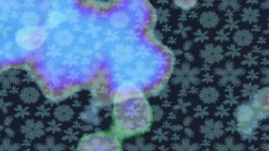 Renkli unsurlarla hareketli arka plan görüntüleri. Suluboya desenli el çizimi kelebekler. Hoş renklerde illüstrasyon. Kusursuz. Döngü.