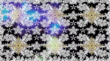 Renkli unsurlarla hareketli arka plan görüntüleri. Suluboya desenli el çizimi kelebekler. Hoş renklerde illüstrasyon. Kusursuz. Döngü.