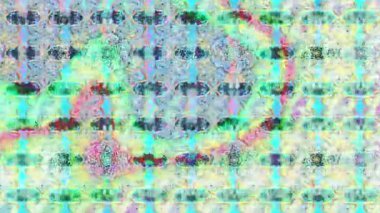 Renkli unsurlarla hareketli arka plan görüntüleri. Çiçekler. Eski model. Bayrak tarzı. Video kaydı. Şablon. Döngü. Kusursuz..