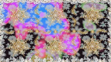 Gri renkli altın kar taneleri. Sembol bayramı, yeni yıl kutlamaları, altın desenler. Kış kar dokusu duvar kağıdı. Noel altın kar taneleri kusursuz desen.