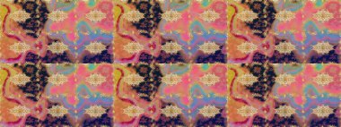 Doğu tarzı arabesk tarzında altın elementler. Pembe renkte çizim. Çizim altın desenli bukleler. Raster altın eskiz deseni.