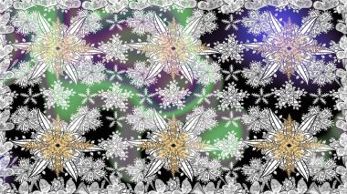 Cute seamless pattern with a small flower in a vintage style. Raster illustration. Bright bouquets on a fashion grunge background. Blossoming background for printing on fabric, wallpaper and paper.