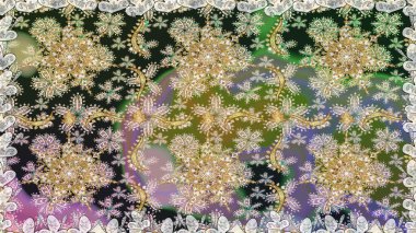 Klasik raster sarısı, kusursuz desen. Gri renklerde, altın elementlerle kusursuz desen. Geleneksel oryantasyon süsü. Klasik vintage arkaplan.