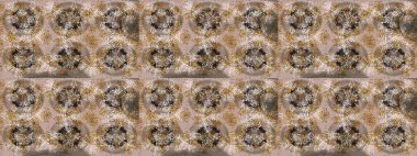 Soyut mandala veya kaprisli kar tanesi içini kaplamak sanat çizmek. Renkli arka plan üzerinde izole sevimli kar taneleri. Raster illüstrasyon.