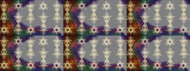 Kar tanesi süs desen. Snowflakes desen. Kar taneleri arka plan. Arka plan üzerinde izole soyut kar taneleri ile düz tasarım. Raster illüstrasyon.