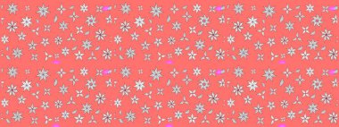 Nazik, narin çiçek arkaplanı. Çiçekli karalama şeklinde Raster çiçek deseni. Hoş renklerde çiçekler.