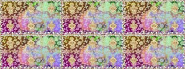 Kusursuz klasik raster nötr ve altın desenli. Klasik klasik klasik arka plan. Geleneksel oryantasyon süsü.