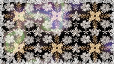 Raster illüstrasyonu. Güzel kumaş deseni. Gri renklerde. Raster illüstrasyonunda kusursuz çiçek deseni.