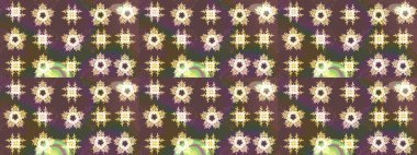 Güzel kumaş deseni. Bahar çiçekleriyle güzel bir çiçek deseni çizmişsin. Raster illüstrasyonu.