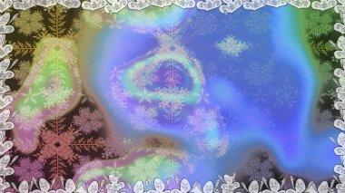 Raster illüstrasyonu. Mavi renkli çiçekler. Kusursuz çiçek deseni duvar kağıdı için kullanılabilir.