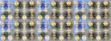 Noel kar taneleri ile arka plan. Raster resim. Raster Noel renkli arka plan ile sevimli kar tanesi. Kış arka plan.