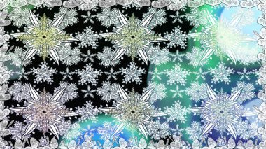 El çizimi çiçekli, soyut, pürüzsüz desen. Raster illüstrasyonu. Tarafsız renklerde çiçekler.