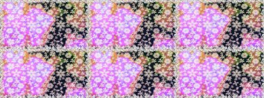 Sorun -suz. Raster illüstrasyon. Küçük çiçek sevimli Çiçek desen.