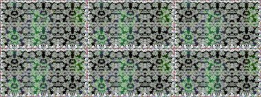 Blossoming background for printing on fabric, wallpaper and paper. Bright bouquets on a fashion grunge background. Cute seamless pattern with a small flower in a vintage style. Raster illustration.