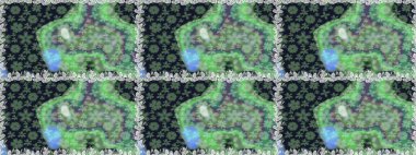 Suluboya efekti. Raster desen. Botanik seamless modeli. Organik öğeleri.