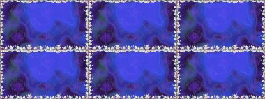 Motley illüstrasyonu. Küçük çiçekte güzel bir desen. Çiçekli bahar çiçekleri. Küçük renkli çiçekler. Moda baskıları için zarif bir şablon.