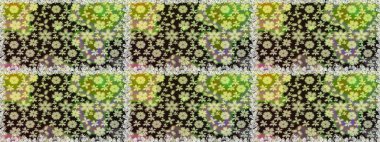 Çiçeğin suluboya çizimlerinin mükemmel deseni. Dekorasyon ve tasarım için güzel bir desen. Ton halinde. Moda baskısı. Suluboya desensiz çiçek buketi.