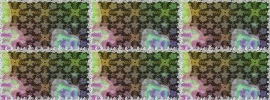 Modern çiçek arkaplanı. Moda baskıları için zarif bir şablon. Parlak renkli çiçekleri ve gri renkli yaprakları olan kusursuz çiçek desenleri. Halk stili.