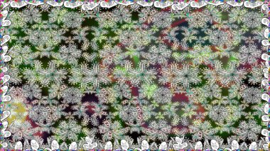 Raster. Zarif, parlak ve pürüzsüz gri çiçek desenli tasarım. Sabıka baskıları, bebek kıyafetleri, duvar kâğıtları, paket kutuları vb..