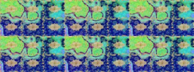 Klasik Raster altın desenini çiz. Altın elementlerle mavi renklerde altın desen. Klasik klasik klasik arka plan. Geleneksel oryantasyon süsü.