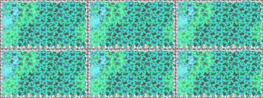 Renkli folklorlu, kelebekli kusursuz desen. Mavi arka planda renkli kelebekler. Paketleme, kağıt, kumaş için uygun.