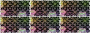 Stilize çiçek ile Seamless modeli. Süslü zentangle sorunsuz doku, soyut çiçeklerle süs. Çiçek desenli kullanılan duvar kağıdı, desen dolgularını, web sayfası arka planı için.