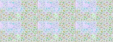 Soyut, pürüzsüz bir arkaplan. Tropik kelebeklerle birlikte gri ve nötr renklerde resimler. Duvar kağıtları, web sayfası geçmişi, yüzey dokuları, tekstil için mükemmel. Raster kelebekleri deseni.