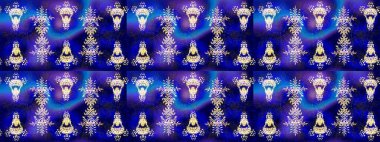 El çizimi Noel Raster illüstrasyonu. Kar Taneleri Karalamaları. Yeni Yıl Dekoratif Kar Taneleri Arkaplanı.