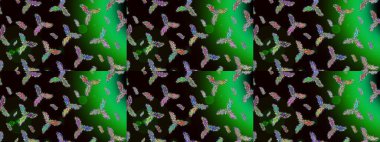 Xmas Frost kar taneleri izole edilmiş siluet sembolü. Kar Tanesi Raster simgesi arkaplanı. Raster skeci. Meteoroloji buz koleksiyonu. Kışın siyah, yeşil ve gri Noel Karlar düz kristal element