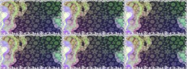 Parlak çiçekli kolaj çiçekleri gridir. Çiçekli zambaklar kusursuz bir arka plan. Çiçek tasarımı için inanılmaz kolaj cennet tarzı..