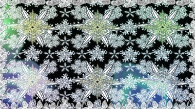 Kusursuz dekoratif arka plan, çiçek mandala. Çiçek. Raster illüstrasyonu. Tarafsız renklerde.