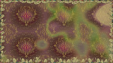 Sevimli, pürüzsüz desenli, küçük çiçekli, klasik tarzda. Moda arka planında parlak buketler. Kumaş, duvar kağıdı ve kağıt üzerine baskı yapmak için gelişen arka plan. Raster illüstrasyonu.