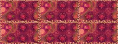 Raster. Colour Spring Theme seamless pattern Background. Flat Flower Elements Design.