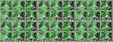 Renkli Bahar Temalı Kusursuz Arkaplan. Raster illüstrasyonunda kusursuz çiçek deseni. Düz Çiçek Elementleri Tasarımı. Süslü kumaş deseni.