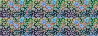 Egzotik çiçekler, mavi renkler üzerine botanik parlak klasik doğa. Klasik tropikal doğal elementlerin suluboya seti. Raster illüstrasyonu.