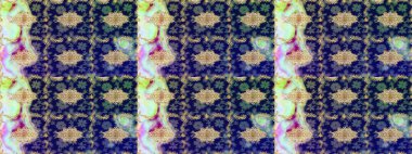 Süslü raster dekorasyonu. Altın elementlerle mavi renklerde altın desen. Barok biçiminde duvar kağıdı tasarımı için şablon çizimi arkaplanı.