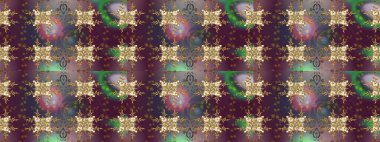 Çiçekli karalama şeklinde Raster çiçek deseni. Nazik, sevimli çiçek arkaplanı. Çiçekler kahverengi, mor ve gri renklerde.