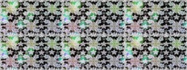 Tarafsız renklerde bahar çiçekleri. Yaprak ve çiçeklerin suluboya resmi, tarafsız renklerde kusursuz desen. Raster illüstrasyonu.