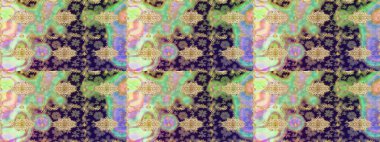 Barok tarzında eskiz oryantal süsü. Tarafsız renklerde ve altın elementlerle geleneksel klasik altın raster deseni.