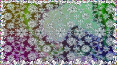 Vadinin gri renkli çiçekleri. Çiçeksiz desenlerin çizimi.