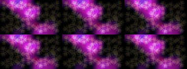 Farklı kar taneleri toplayıcısı, siyah, mor ve kahverengi renklerde kış elementleri. Raster Noel soyut renkli arkaplan ve tatlı kar tanesi.