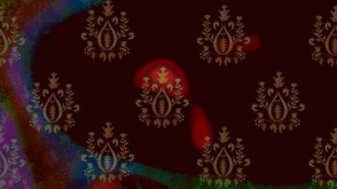 Şekil verilmiş çiçeklerle eskiz deseni. Süslü zentangle çizim dokusu, soyut çiçeklerle süslenmiş. Çiçek deseni duvar kağıdı, şablon dolguları ve web sayfası arkaplanı için kullanılabilir.