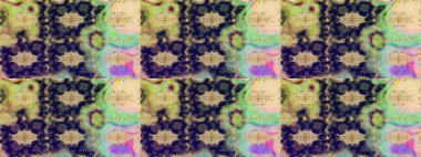 Klasik klasik klasik arka plan. Geleneksel oryantasyon süsü. Klasik Raster Gri ve Altın desenli çizim.