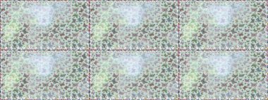 Renkli folklorlu, kelebekli kusursuz desen. Paketleme, kağıt ve kumaş için uygun. Gri arka planda renkli kelebekler.