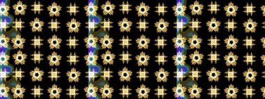 Raster kar taneleri arka planda. Kar tanesi rengarenk desen. Soyut kar taneleri arkaplanda izole edilmiş düz dizayn. Kar taneleri deseni. Raster illüstrasyonu.