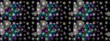 Bahar mevsimi. Nazik romantik baskı. Tatil havası. Raster güzel bir çiçek deseni çizmiş. Siyah renkte çiçekler.