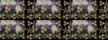 Suluboya desenli çiçek deseni. Dekorasyon ve tasarım için güzel bir desen. Moda baskısı. Çiçeğin suluboya çizimlerinin mükemmel deseni. Ayarlanmış.